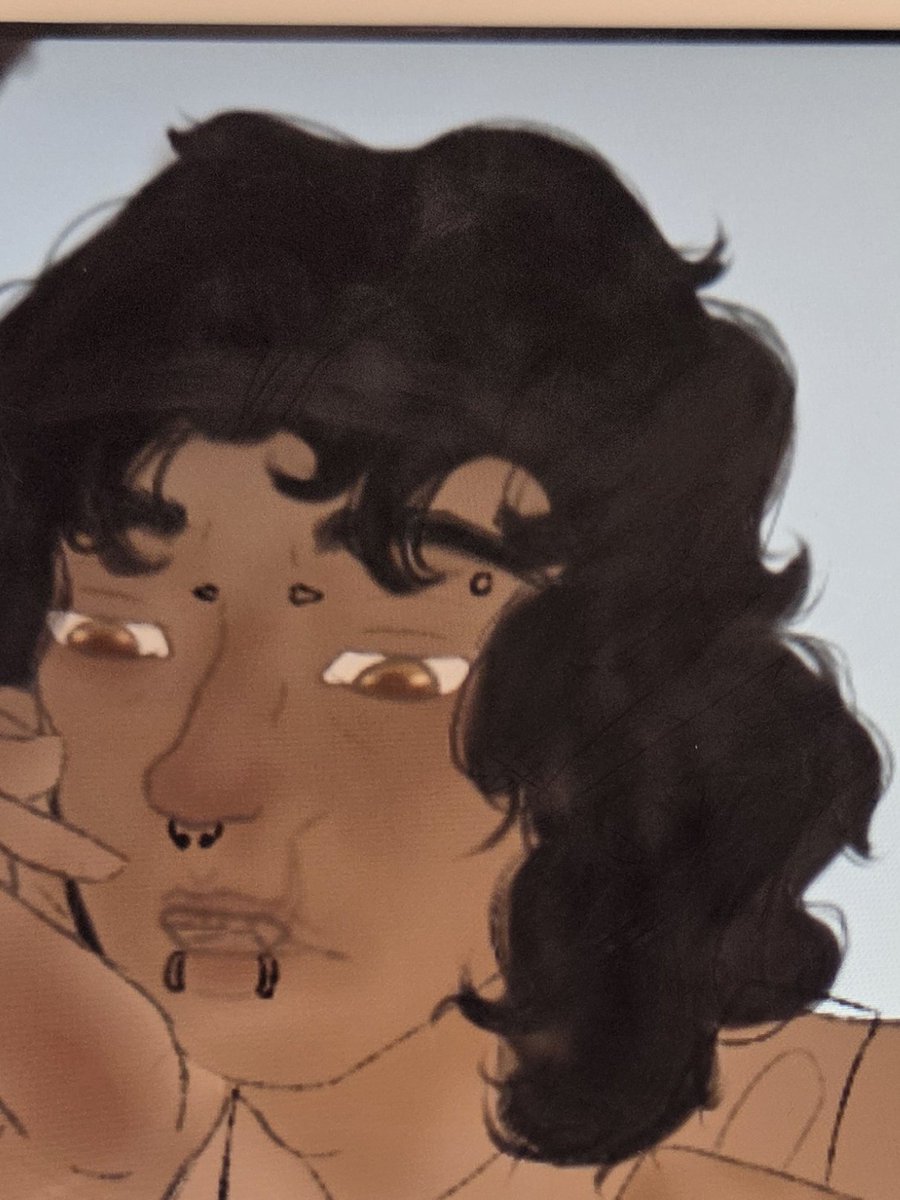 Finally figured out his fucking hair!