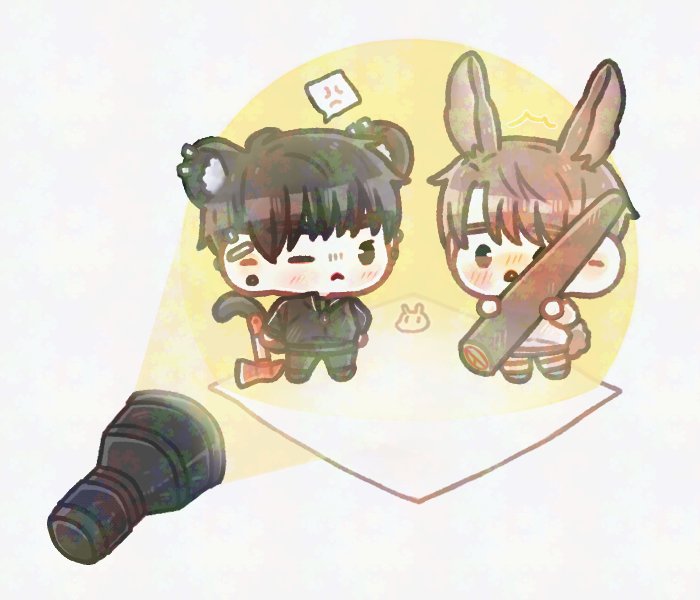 투표 인증용으로 그린 걸 공유합니다🐺🐰

 📎 posty.pe/28evq6

이미지별로 흰 배경 하나, 배경투명화 하나 해서 총 4종이며 쪼끔 늦은 것 같지만.. 아직 인쇄를 안 하신 분이 계시다면 편하게 사용해주세요! 가볍게 그린 만큼 가볍게 사용해주세요 (꜆ ˙ᗜ˙ )꜆🖤❤

#데드맨스위치