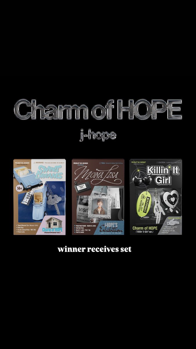 ⭑ Charm of Hope Set Giveaway ⭑

⋆ 1 winner ♡
⋆ retweet to enter
⋆ followers only  

— worldwide | ends June 7