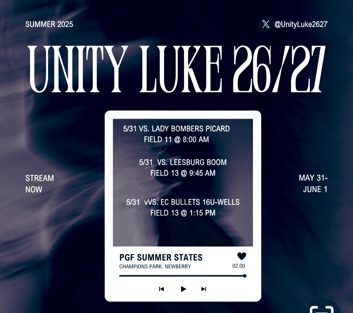 Addison Siebenaler 2027 (@a_siebenaler27) on Twitter photo 🚨 First tournament of the summer this weekend. Let’s go! 🔥<a href="/UnityLuke2627/">Unity Luke 26/27</a> <a href="/VAUnitySB/">Unity Softball</a> <a href="/PGFnetwork/">PGF</a> <a href="/flpgfmedia/">Florida PGF Media Network</a> <a href="/CoachPetikS/">Shelby Petik</a> <a href="/CoachJordanSB/">Jordan Clark</a> <a href="/newmz4/">Nicole Newman</a> <a href="/CoachKatedL/">• Kate de Leon •</a> <a href="/LindsayFico/">Lindsay Fico</a> <a href="/TCam_FSUSB/">Troy Cameron</a> <a href="/JeffConrad10/">Jeff Conrad</a> <a href="/MikeMeyersFIU/">Mike Meyers</a> <a href="/CoachBee9/">Mike Larabee</a> <a href="/amber_fiser/">Amber Fiser</a> <a href="/CoastRecruits/">Coast 2 Coast Recruits</a> <a href="/ExtraInningSB/">EXTRA INNING SOFTBALL</a> <a href="/SoftballDown/">Down South Softball</a> 🚨 First tournament of the summer this weekend. Let’s go! 🔥<a href="/UnityLuke2627/">Unity Luke 26/27</a> <a href="/VAUnitySB/">Unity Softball</a> <a href="/PGFnetwork/">PGF</a> <a href="/flpgfmedia/">Florida PGF Media Network</a> <a href="/CoachPetikS/">Shelby Petik</a> <a href="/CoachJordanSB/">Jordan Clark</a> <a href="/newmz4/">Nicole Newman</a> <a href="/CoachKatedL/">• Kate de Leon •</a> <a href="/LindsayFico/">Lindsay Fico</a> <a href="/TCam_FSUSB/">Troy Cameron</a> <a href="/JeffConrad10/">Jeff Conrad</a> <a href="/MikeMeyersFIU/">Mike Meyers</a> <a href="/CoachBee9/">Mike Larabee</a> <a href="/amber_fiser/">Amber Fiser</a> <a href="/CoastRecruits/">Coast 2 Coast Recruits</a> <a href="/ExtraInningSB/">EXTRA INNING SOFTBALL</a> <a href="/SoftballDown/">Down South Softball</a>