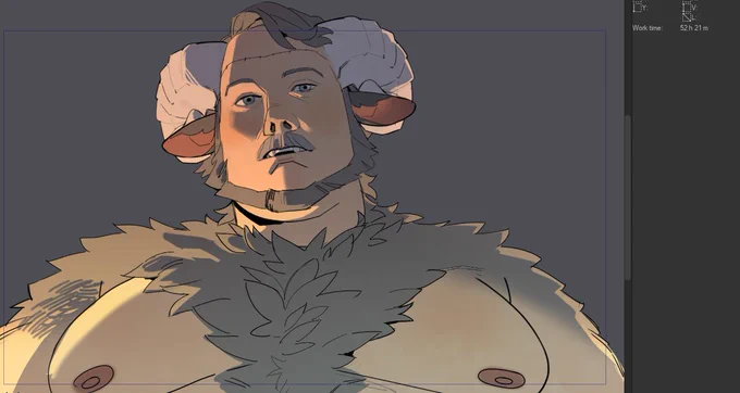Working on another animatic that is taking the life out of me and making my computer suffer... But it's worth it for satyr!Deadman  
