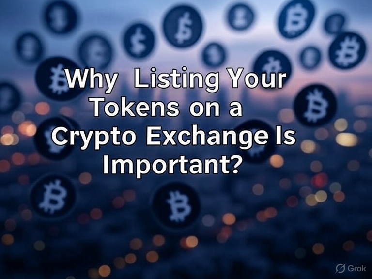 🚀 Getting your token listed on a 📈 crypto exchange boosts visibility, increases liquidity, and builds trust 🔐 with potential investors 🌍 #CryptoListing #BlockchainProjects #FinanceX