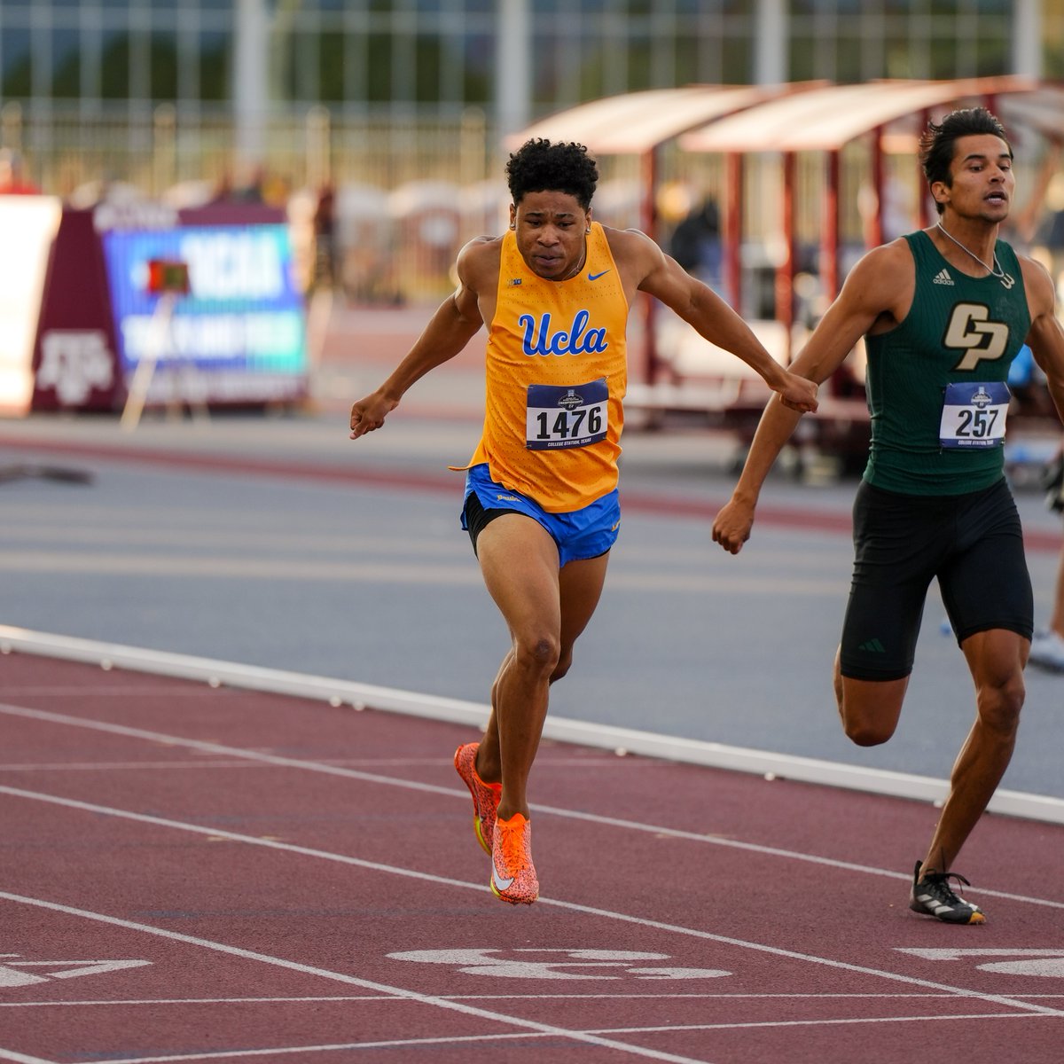 UCLATrack_Field's tweet photo. NCAA West Regionals
Men's 400m First Round

Gabriel Clement II (45.93) turns in his second-best time of the year to win Heat 3 and clinch a spot in Friday's quarterfinal round!

#GoBruins https://t.co/7n95CFII6E