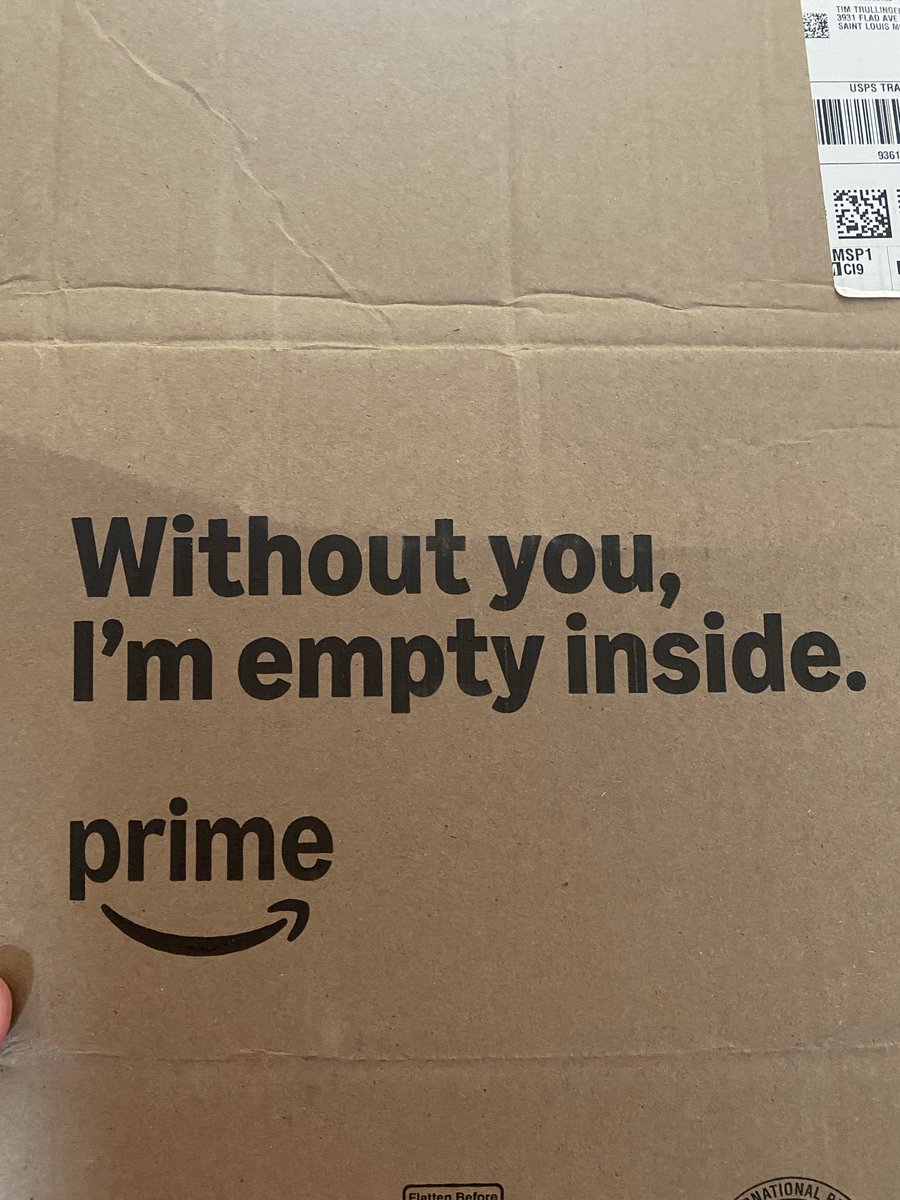 I really don’t need this kind of pressure from a box