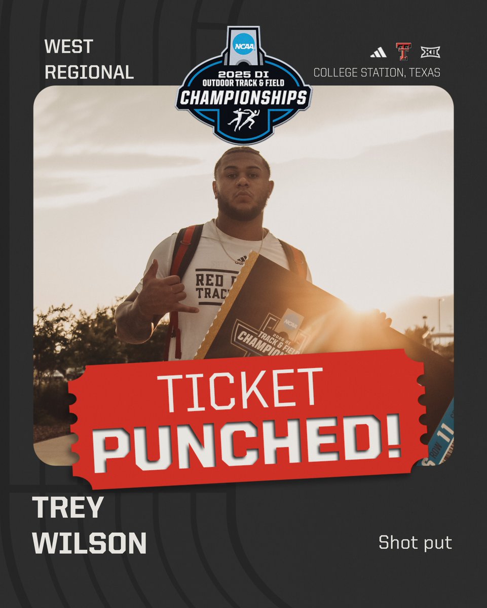 𝑬𝑼𝑮𝑬𝑵𝑬 𝑩𝑶𝑼𝑵𝑫 🌲

Trey Wilson is headed to the national meet in the shot put for a second-straight year! He finishes 9th throwing 19.05m (62-6) 🫡