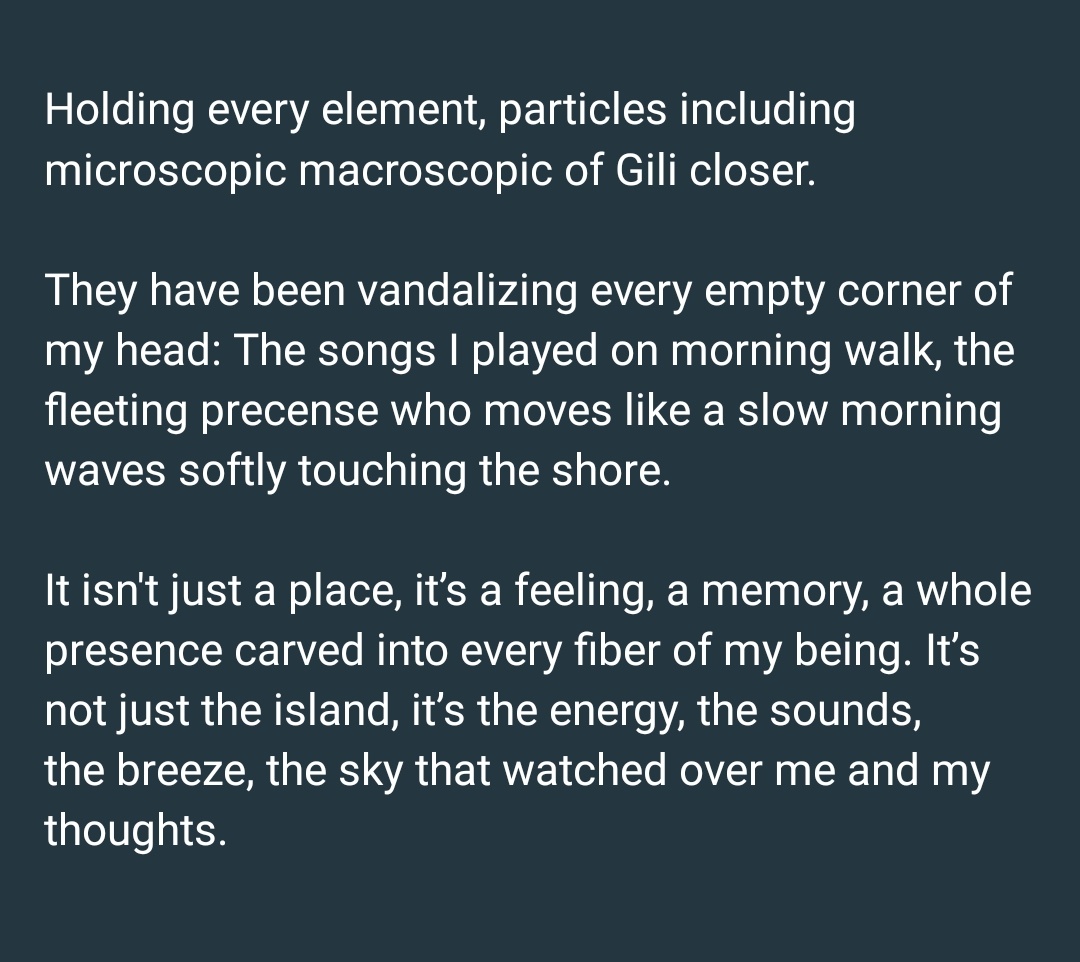 o_outoforder's tweet image. Bye Gili! 

You were hauntingly beautiful 😌