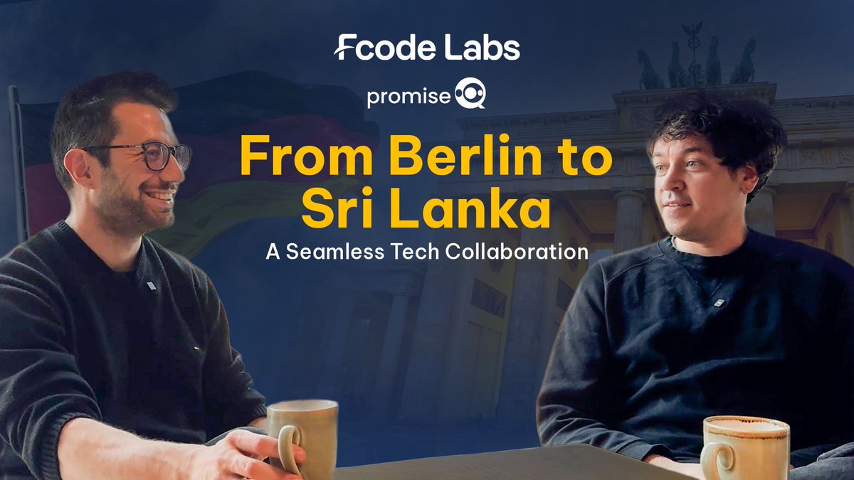 T_N_M's tweet image. We got Tolga Ermis and Luke Holohan, who has been collaborating with us for a long time with promiseQ to talk a bit about what it was like to work with @FcodeLabsLive. -> youtube.com/watch?v=KobMBp…
#fcodelabs #saas #remote #berlin #partnership