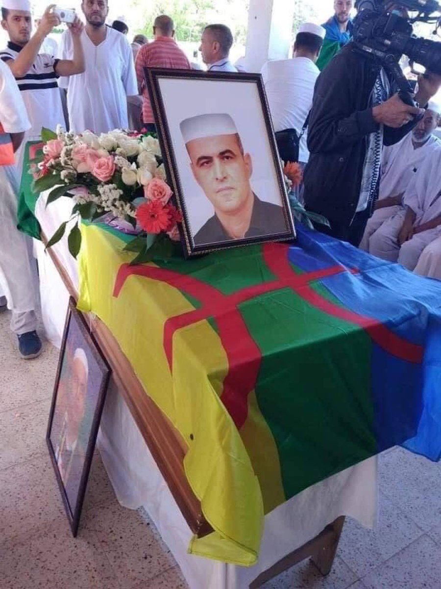 Six years ago today, Dr. Kamel Eddine Fakhar died in Algerian state custody after a 45-day hunger strike. He was protesting his arbitrary arrest and the repression of Mozabite Amazigh activists. His death sparked national and international outrage. #HumanRights #Algeria