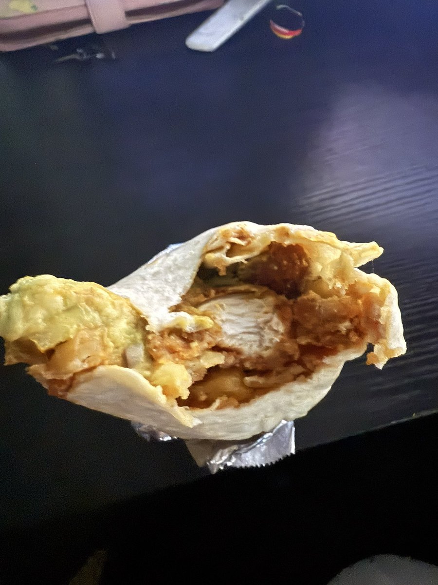 Burrito is hitting different tonight