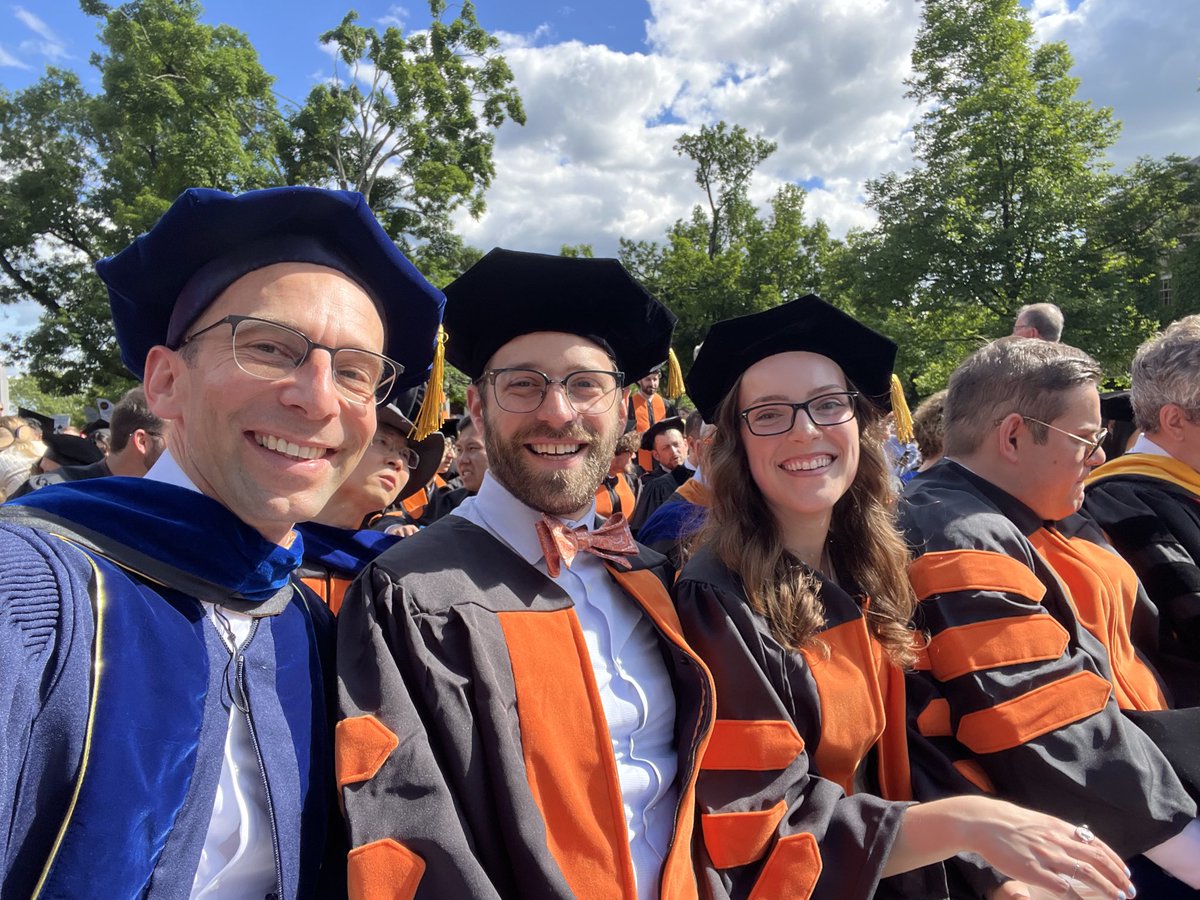 Congratulations to our PhD graduates <a href="/heyit_sfranklin/">Eric Franklin</a>⁩ and Tori Crans!