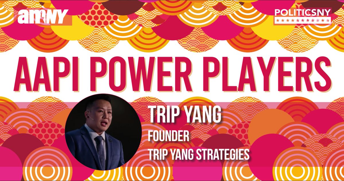 Trip Yang (@trippyyang) on Twitter photo Thanks <a href="/PoliticsNYnews/">PoliticsNY</a> <a href="/amNewYork/">amNewYork™</a> for honoring me on the 2025 AAPI Power Players List, and congrats to all of the awardees!
I'm grateful and inspired to play my role in uplifting our community, as our collective political impact continues to grow.
politicsny.com/power-lists/20… Thanks <a href="/PoliticsNYnews/">PoliticsNY</a> <a href="/amNewYork/">amNewYork™</a> for honoring me on the 2025 AAPI Power Players List, and congrats to all of the awardees!
I'm grateful and inspired to play my role in uplifting our community, as our collective political impact continues to grow.
politicsny.com/power-lists/20…