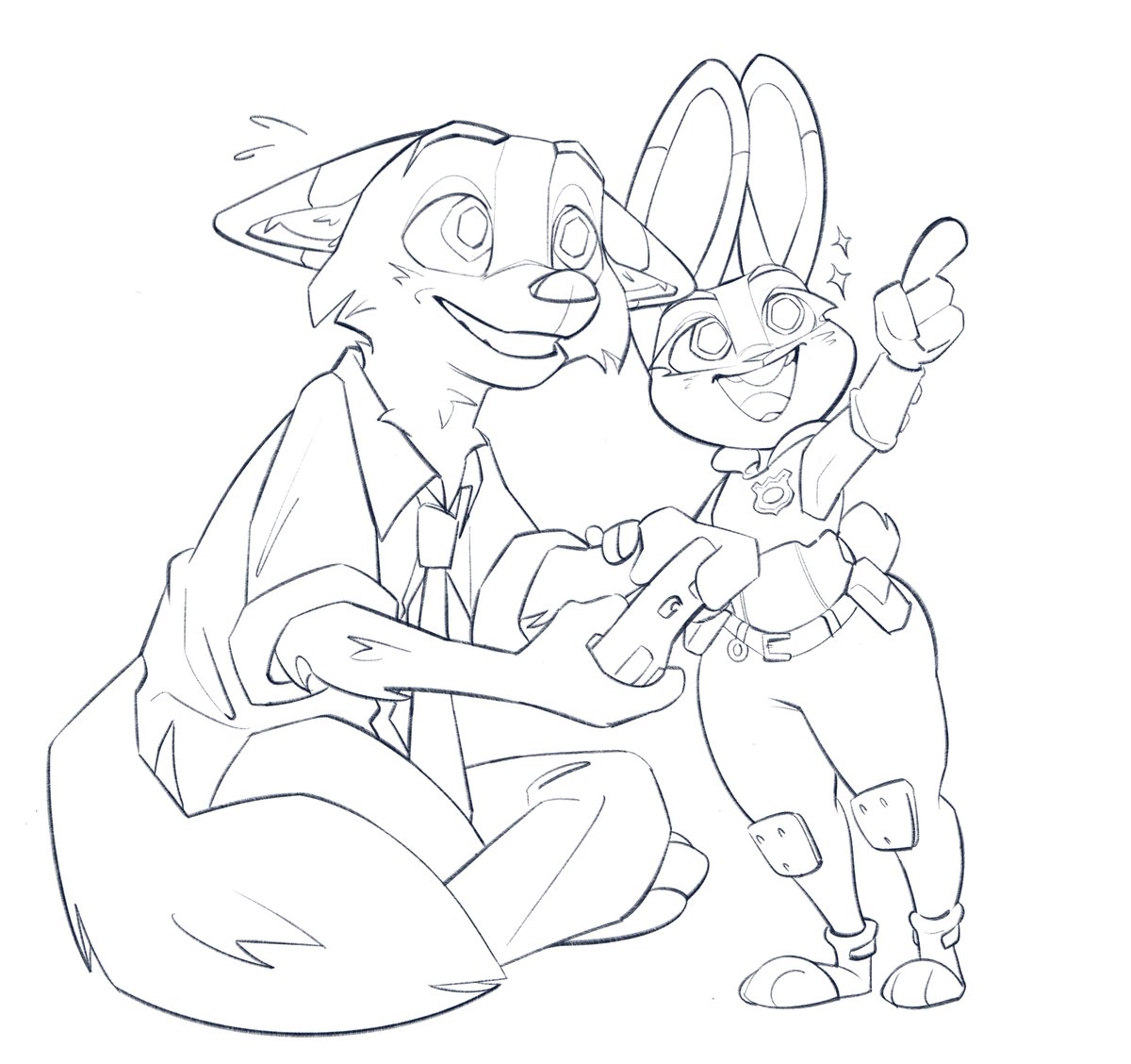 BL_394's tweet image. The next drawing will be related to Zootopia 2~
#zootopiafanart #JudyHopps #NickWilde #zootopia