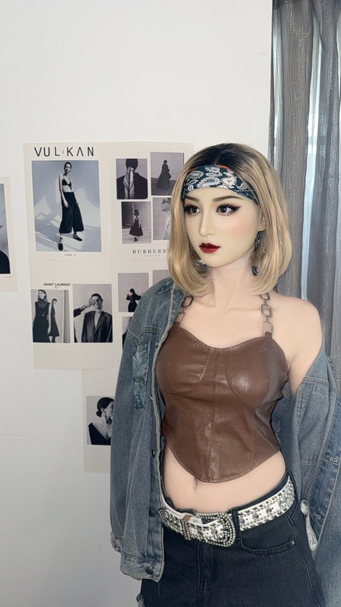 又没有感觉像一部电影里的女机器人？
#femalemask #masker