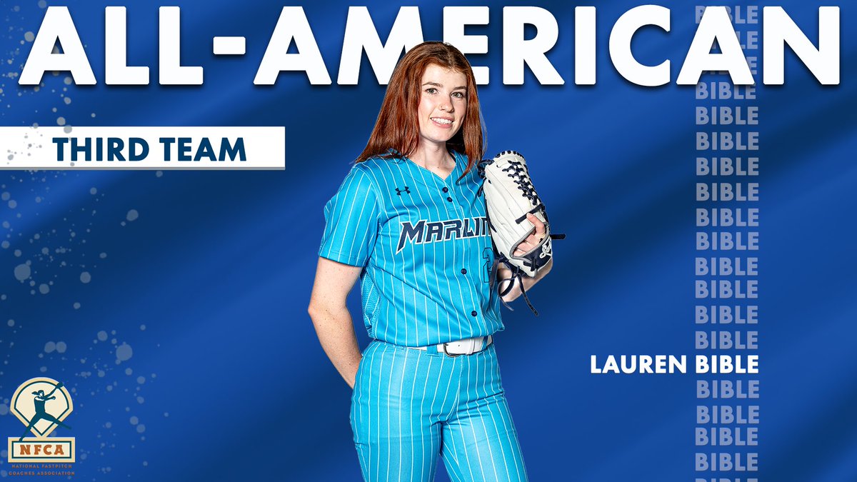 Lauren Bible Receives Third Team At-Large All-American for her play this season! 

#MarlinNation // #AllAmerican // #ThirdTeam