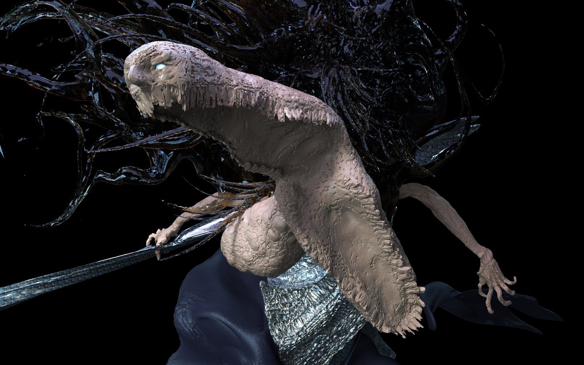 zbrush sketch from today and test in keyshot