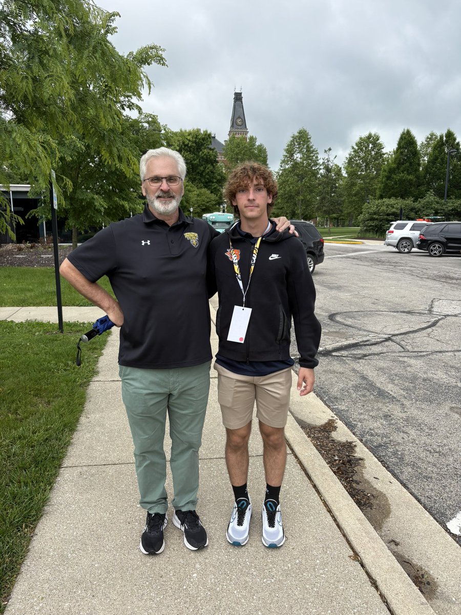 tylerborombozin's tweet photo. Had an amazing visit today at DePauw University. Thank you @qbdietz and @ScottSrnka  for the invite. @Coach_Kriesky @CoachHolmanFB @JamesWilhoit25 https://t.co/UFzFOw657R