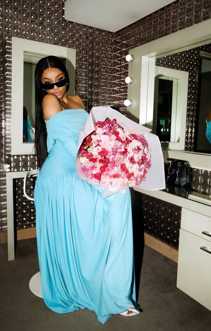 Bonang Matheba at the launch of her 2025 Steven Madden Essentials collection.