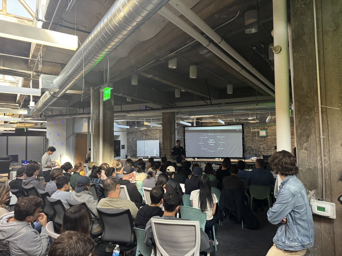 Andre Landgraf @ReactMiamiConf 🌴 (@andrelandgraf94) on Twitter photo Full house at All Things Web at Vapi! <a href="/leerob/">Lee Robinson</a> is kicking things off, showing off agents to improve Next.js apps plus evals for better Next.js codegen! Full house at All Things Web at Vapi! <a href="/leerob/">Lee Robinson</a> is kicking things off, showing off agents to improve Next.js apps plus evals for better Next.js codegen!