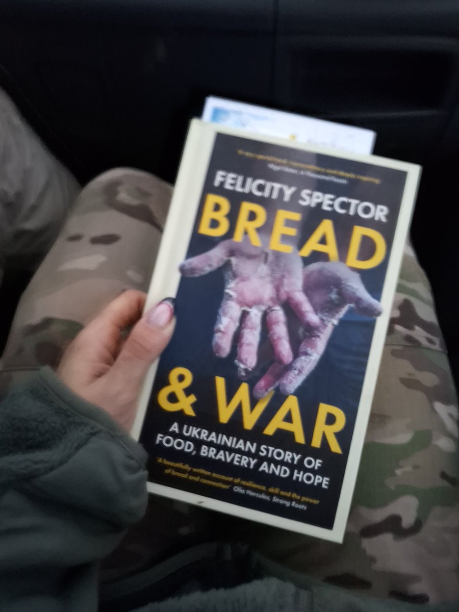 Rima Med 🇺🇸🇱🇹🇺🇦 (@rima_medua) on Twitter photo It's 0445 here at the front and I am taking small comfort in reading a book during a small break written by a dear friend.
Take the small comforts with you.
They matter.
Thank you <a href="/FelicitySpector/">FelicitySpector</a> ♥️ It's 0445 here at the front and I am taking small comfort in reading a book during a small break written by a dear friend.
Take the small comforts with you.
They matter.
Thank you <a href="/FelicitySpector/">FelicitySpector</a> ♥️