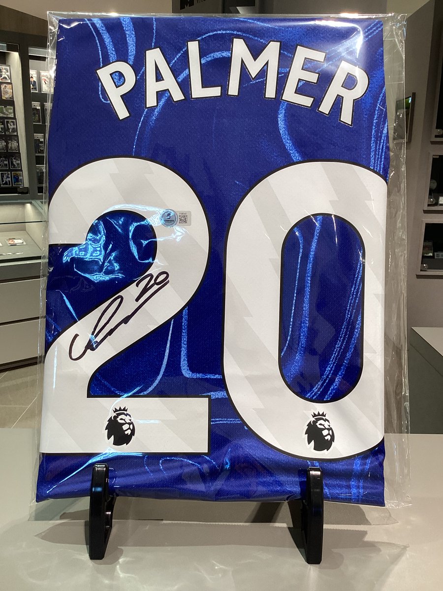 チェルシーのコール・パーマー選手のサイン入りユニフォーム 限定