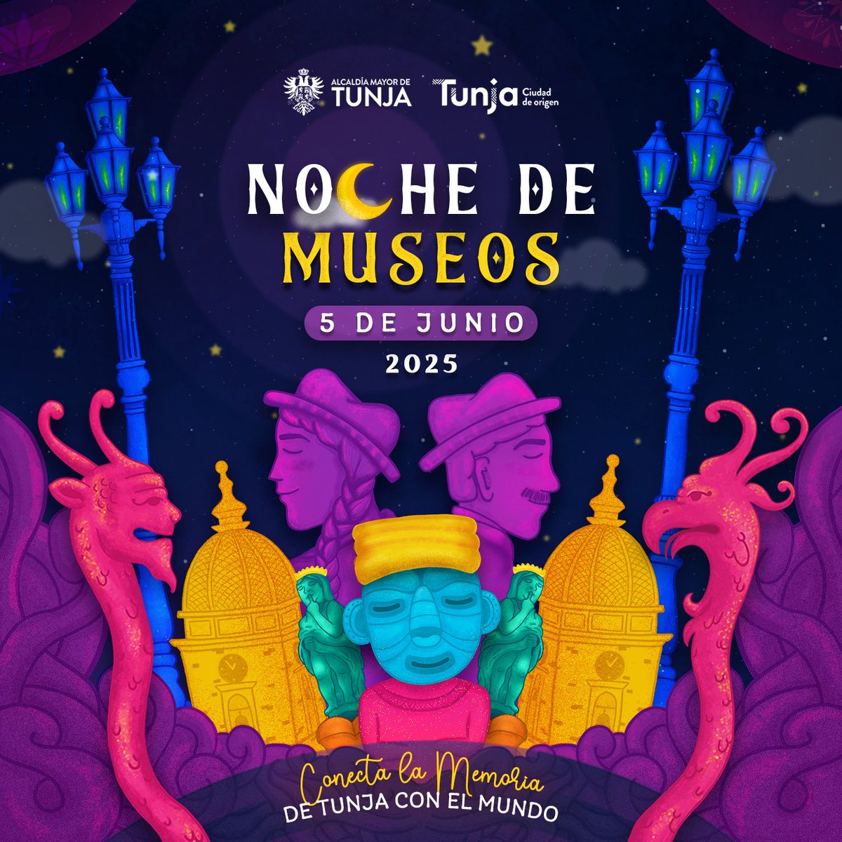 El CMGRD ya está desplegado y en modo Noche de los Museos ON 🔦🏛️

✅ Inspecciones activas
✅ Seguridad en marcha
✅ Todo listo para que el 5 de junio vivas una noche mágica, segura y llena de cultura ✨

¡Prepárate para recorrer la historia bajo las estrellas! 🌙