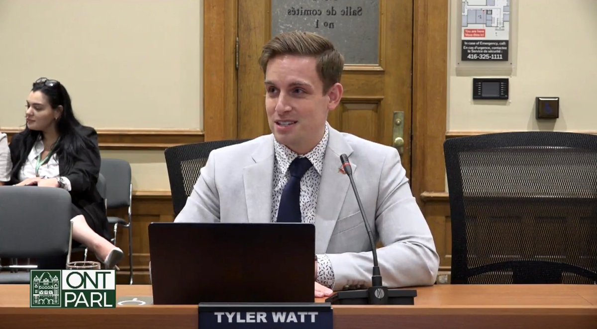 Nursing trained me for late nights. I am proud to be here with my <a href="/OntLiberal/">Ontario Liberal Party | Parti Libéral de l'Ontario</a> colleagues fighting #Bill5 in committee. We have heard you loud and clear, and your voices will be heard. It’s time the Ford government listens. #onpoli #Nepean
