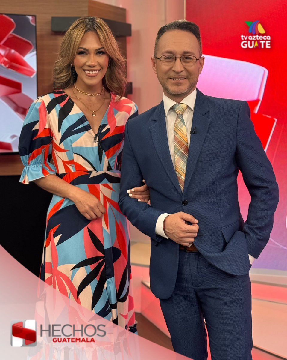 Mantente informado con las noticias más relevantes del día en #HechosGuatemala. Te esperamos hoy a las 8:00 PM en #TvAztecaGuate #ElMejorCanal junto a @soypilarnunez y <a href="/luis_lamadrid/">Luis Armando Lamadrid</a> .📺🇬🇹