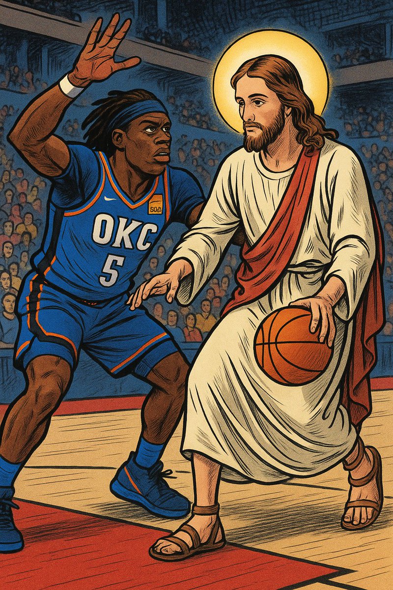 ThunderMemeGuy's tweet photo. When someone asks me how good Lu Dort’s defense is: https://t.co/CrfEWgDsf5
