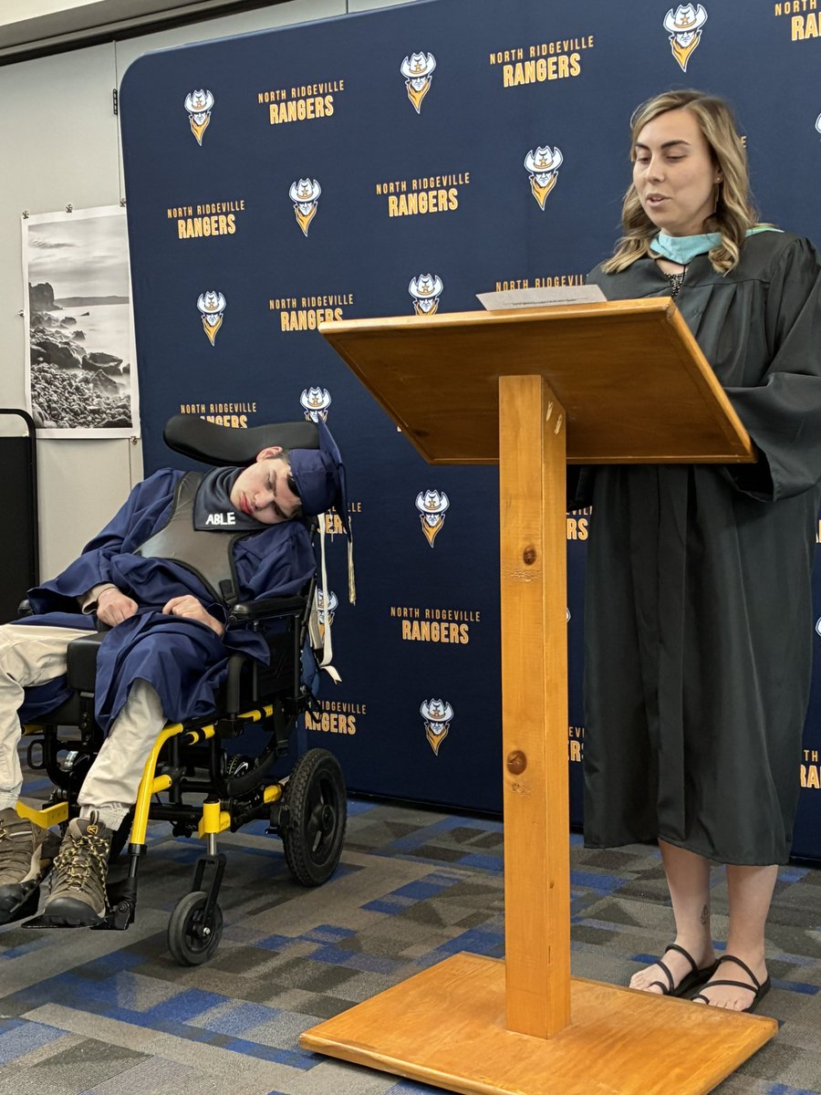 AbleNotLabel's tweet image. Last week, we celebrated the graduation of Dante! We are so proud of him and also so excited him as he embarks on his next chapter post-high school. Congratulations Dante. We will miss you immensely! 💛🎓💙

Tomorrow, we will celebrate the rest of our Able Not Label graduates.