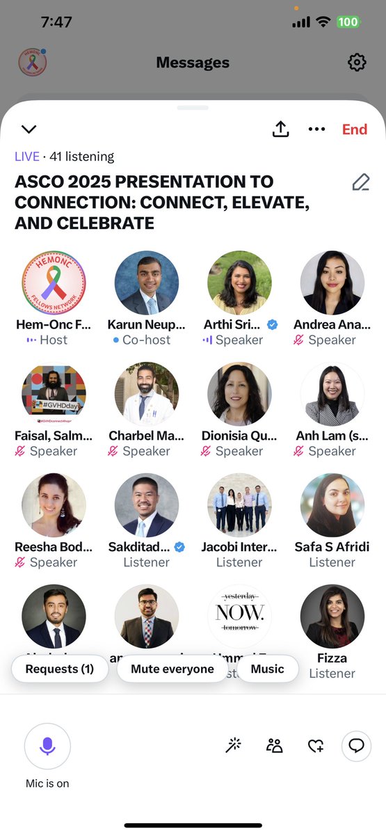 Hem-Onc Fellows Network (@hemoncfellows) on Twitter photo Thank you to our🌟speakers and everyone who attended! We had a fantastic time exploring how to effectively showcase your work, enhance your visibility, and why it’s essential for trainees to confidently own and celebrate their achievements. #ASCO2025
<a href="/ASCOTECAG/">ASCO TECAG</a> <a href="/IMG_Oncologists/">IMG Oncologists</a> Thank you to our🌟speakers and everyone who attended! We had a fantastic time exploring how to effectively showcase your work, enhance your visibility, and why it’s essential for trainees to confidently own and celebrate their achievements. #ASCO2025
<a href="/ASCOTECAG/">ASCO TECAG</a> <a href="/IMG_Oncologists/">IMG Oncologists</a>