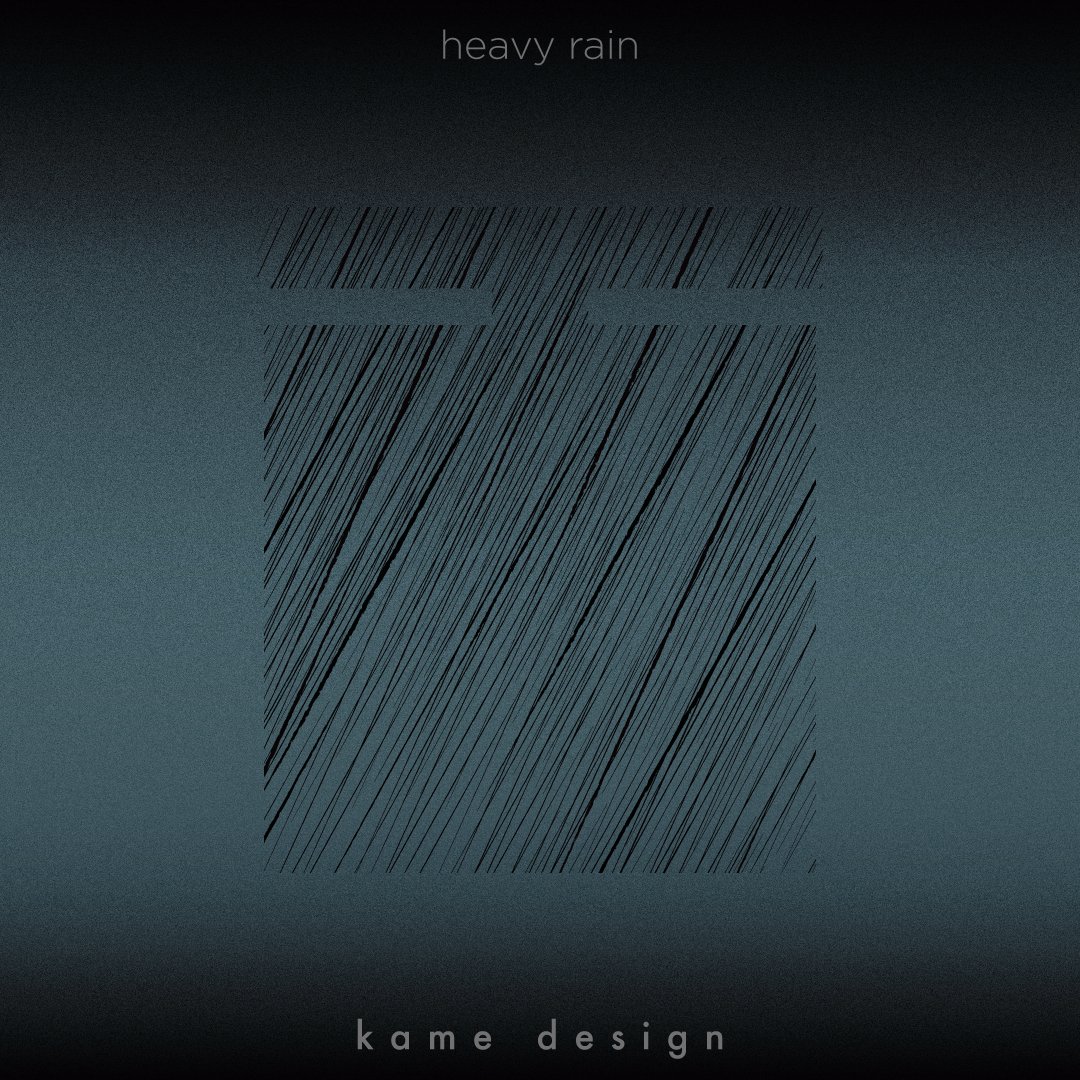 タイトルロゴ ラフ 強い雨  
#レタリング #lettering #作字 #ロゴ #logo #デザイン #design #タイトルロゴ #サムネ #note #同人 #書籍