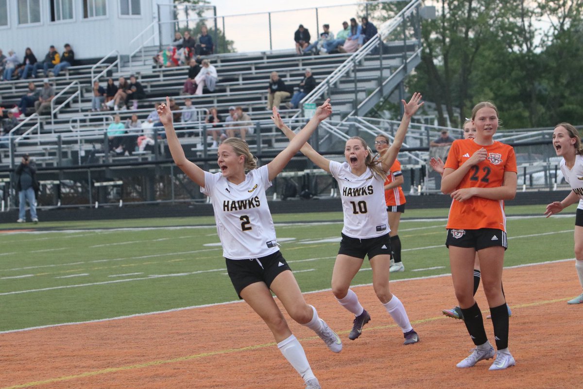 The News β Sports (@thenews_sports) on Twitter photo Girls soccer final: With goals from Avery Helmuth (2) and Meadow Flynn (10), Mid-Prairie (7-10-3) scores a 2-1 regional semis victory over Mediapolis (11-6-1).
The Golden Hawks advance to the regional championship against Assumption (11-4-1) on May 30. <a href="/MPGSHawks/">Mid-Prairie Girls Soccer</a> <a href="/Mid_Prairie/">Mid-Prairie CSD</a> Girls soccer final: With goals from Avery Helmuth (2) and Meadow Flynn (10), Mid-Prairie (7-10-3) scores a 2-1 regional semis victory over Mediapolis (11-6-1).
The Golden Hawks advance to the regional championship against Assumption (11-4-1) on May 30. <a href="/MPGSHawks/">Mid-Prairie Girls Soccer</a> <a href="/Mid_Prairie/">Mid-Prairie CSD</a>