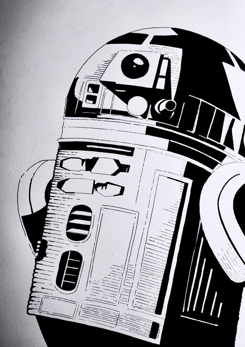 PineconeGraphic's tweet photo. R2 #starwars https://t.co/meZxEw5UZ3