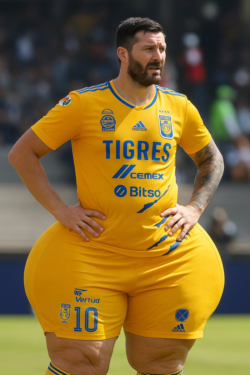 Israelbarronm's tweet photo. SE INFILTRA LAS CADERAS 👊🏻

André Pierre Gignac se infiltra las caderas. 

Ya podrá bailar las de Shakira sin problema.

#Tigres #PerfilTigre https://t.co/uVbnX7RCKe