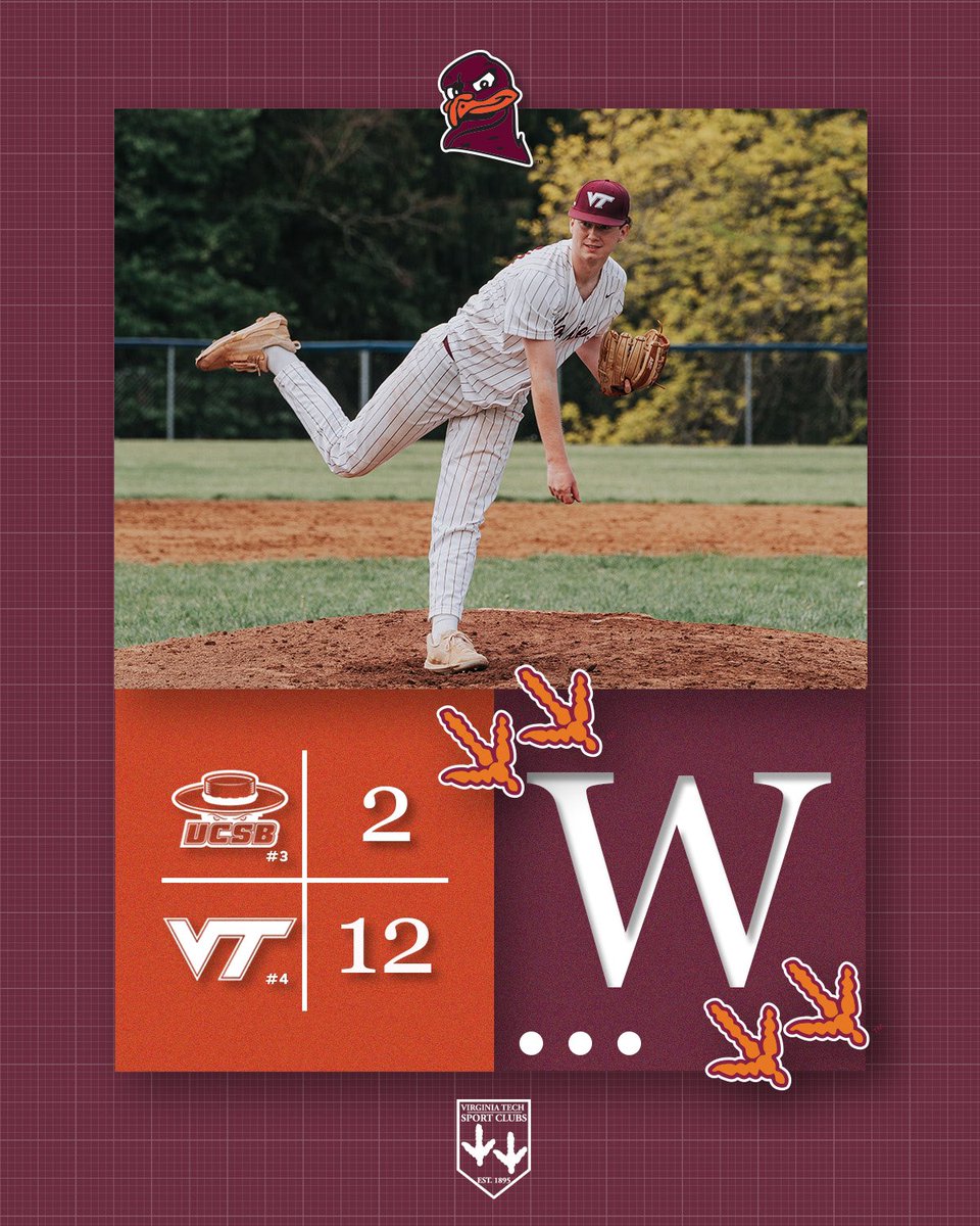 Virginia Tech Club Baseball 🦃 tweet media