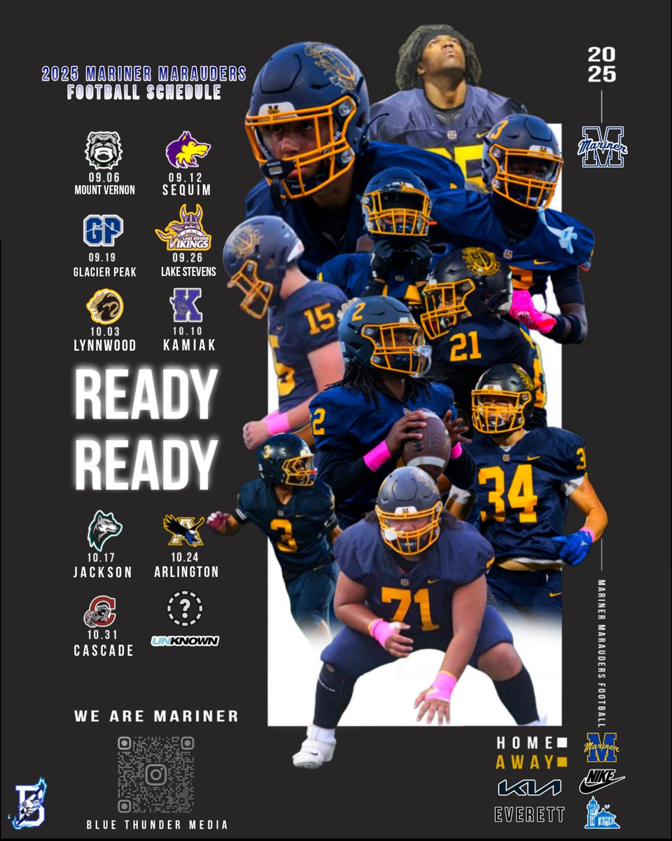 NextWaveSportss's tweet photo. Mariner Marauders football schedule https://t.co/7NG6IBCOAX