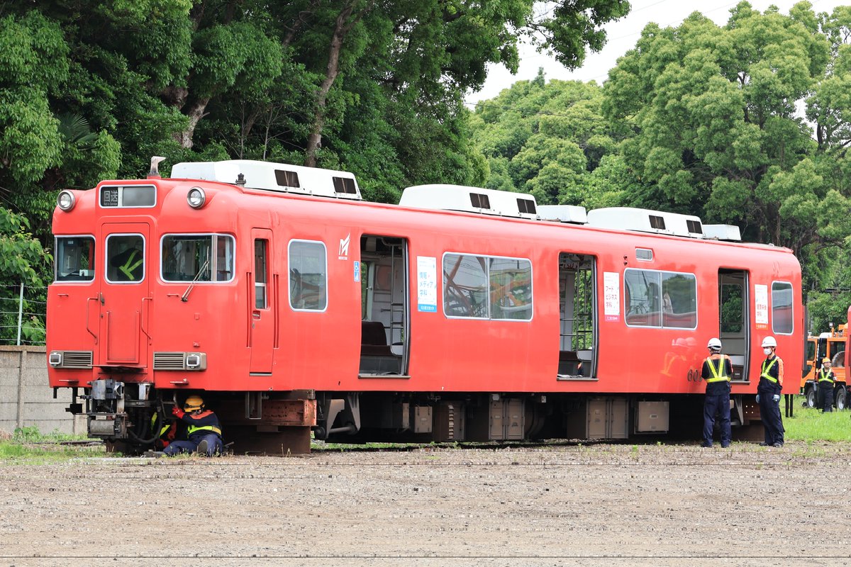 Take_Ito7707F's tweet photo. 6015F廃車回送😢
撮影されていた方々、お疲れ様でした😊
#名鉄
#6015F https://t.co/6bHHD9cTLg
