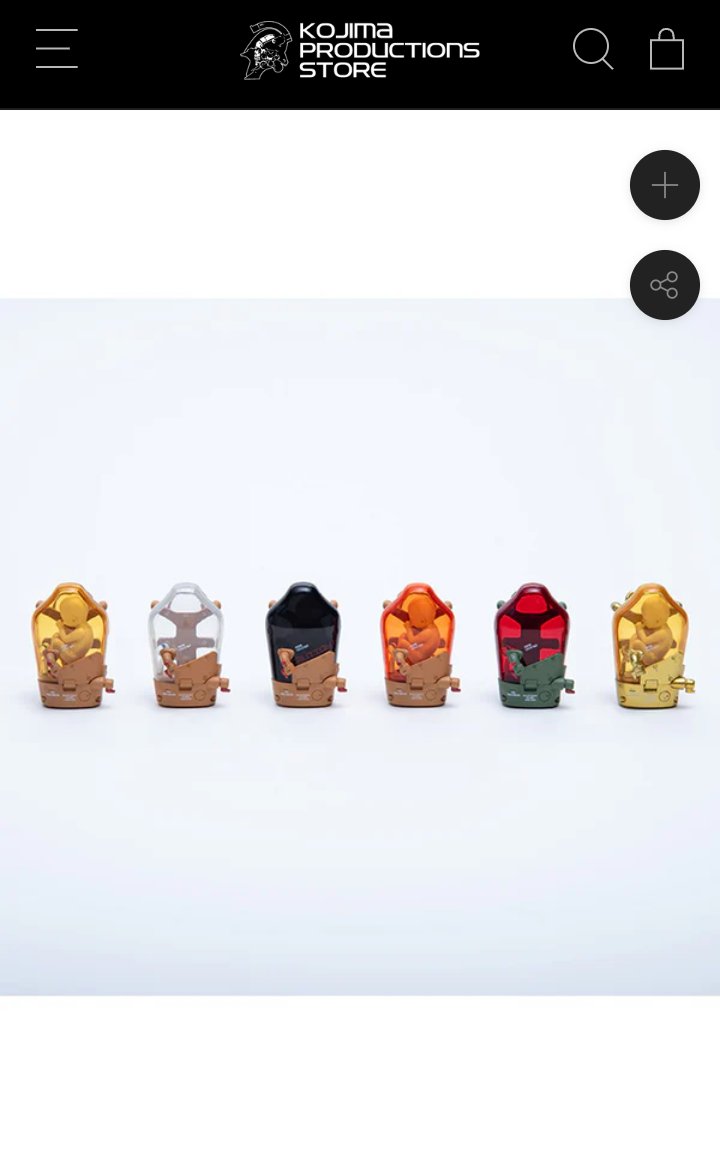 OneOnOne358's tweet photo. 売り切れ中だった、デスストの【BBPOD フィギュアマスコット6個セット】が、コジプロさんのオンラインストアに再入荷中✅
https://t.co/UmEoekuy2x
#BBpod
#DeathStranding
#KojimaProductions https://t.co/4J3CxCGZ0c