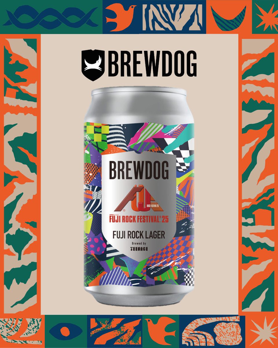 【FUJI ROCK LAGER販売店舗情報📣】
 
フジロック初のコラボビール"FUJI ROCK LAGER"が、5/28（水）から発売中！
 
イオンリカー（イオンリカー