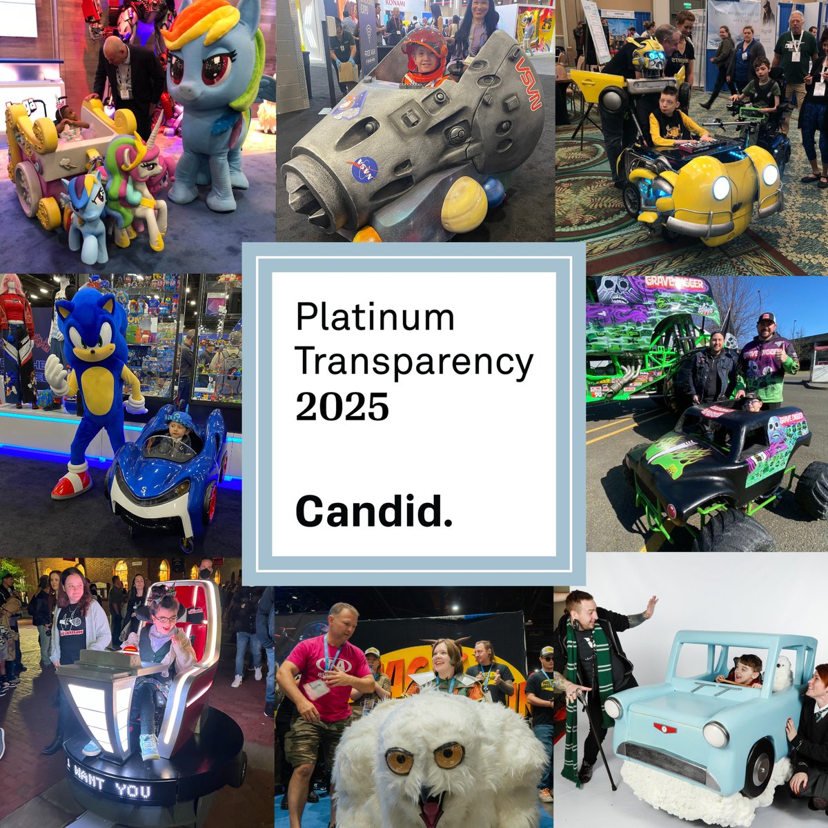Magic Wheelchair (@magicwheelchair) on Twitter photo We are proud to share that Magic Wheelchair has earned a 2025 Candid Platinum Seal of Transparency with <a href="/CandidDotOrg/">Candid</a>!
The Candid Seal enables funders and donors to find us and learn about our impact. It's MAGIC for organizations ✨
#magicwheelchair #nonprofit #candidseal We are proud to share that Magic Wheelchair has earned a 2025 Candid Platinum Seal of Transparency with <a href="/CandidDotOrg/">Candid</a>!
The Candid Seal enables funders and donors to find us and learn about our impact. It's MAGIC for organizations ✨
#magicwheelchair #nonprofit #candidseal