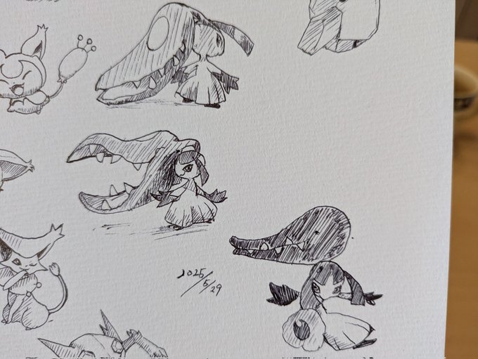 クチート うしろの大口で戦うので、手持ちの場合、戦闘時はご主人様の方を向いてくれてるのかわいい 当時はがねタイプだとは気づかない人が多かったとか 一致技もてっぺきしか覚えなかったらしいし カキカキ。 