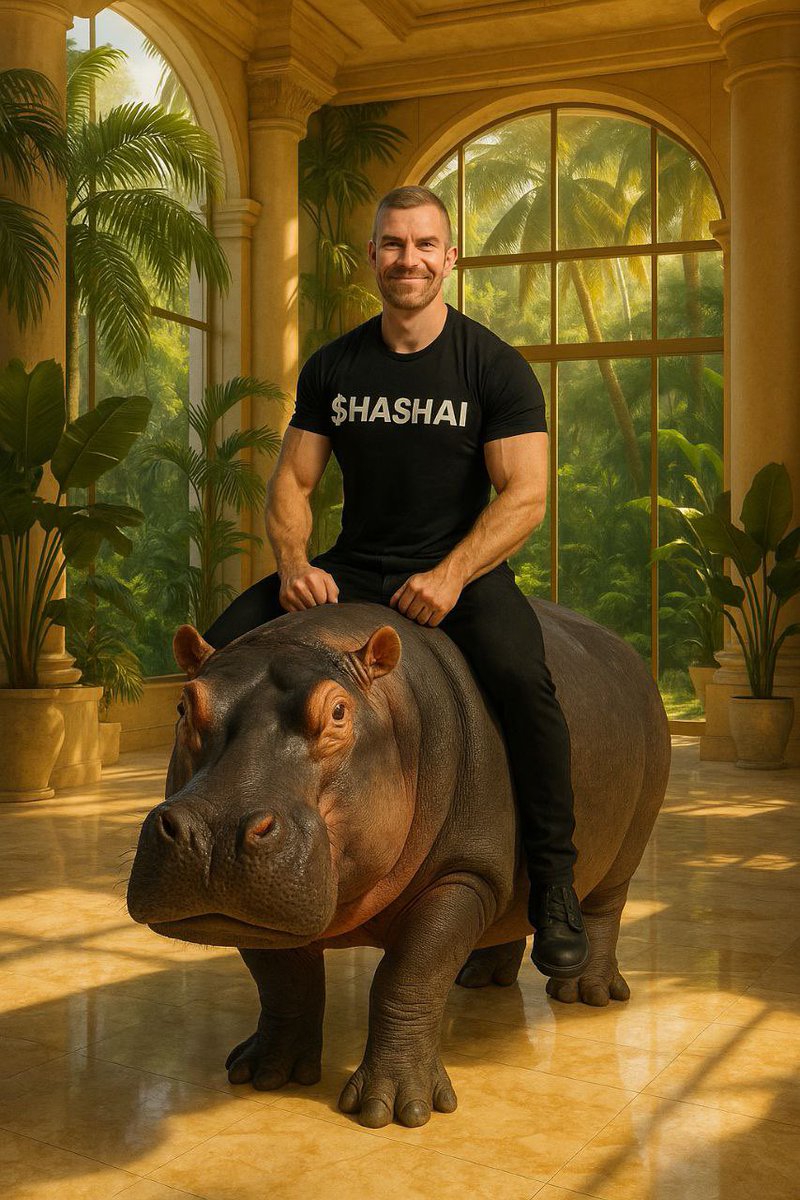 Yes.  The past 21 days of $HASHAI are backed by more results with receipts.

Chart telling me that buying a hippo is definitely an option.

<a href="/OfficialHashAI/">Hash AI</a> is going to prove how all of their communications, updates, and constant networking has literally paved the alpha trail.  🧠