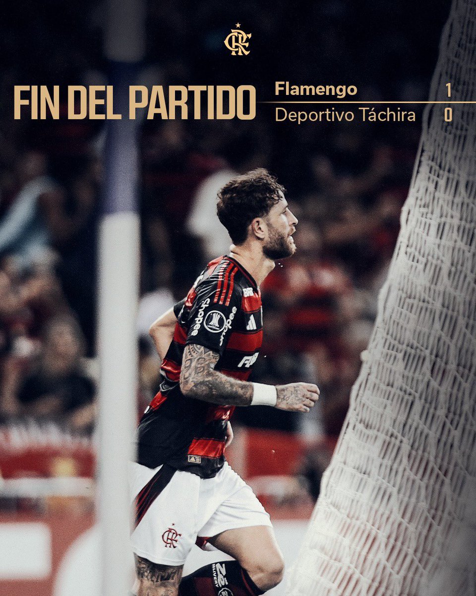Flamengo_es's tweet image. ¡Fin del partido! Estamos clasificados❤️🖤