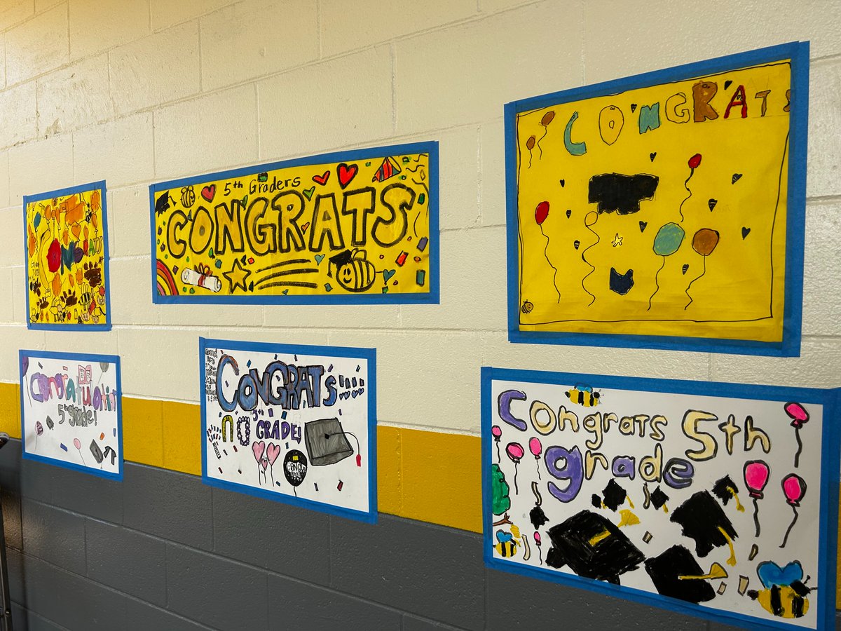 Whoo Hoo! Congrats to <a href="/EBESBees/">Ewa Beach Elementary</a> Gr 5 students as they stroll campus before their Moving On Ceremony tomorrow! Mahalo to #Beanstack, <a href="/DonorsChoose/">DonorsChoose</a> &amp; our generous families for making this extra special. Students showed up w/bubbles, necklaces, pompoms &amp; pennants to cheer them on!