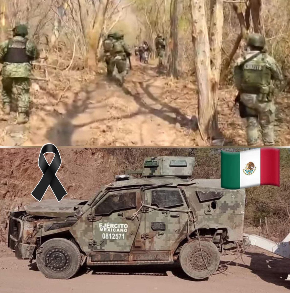 Eterno descanso y pronta resignación. #fuerzasespeciales #descansenEnPaz #Luto #FuerzasArmadas #Jalisco #Michoacán