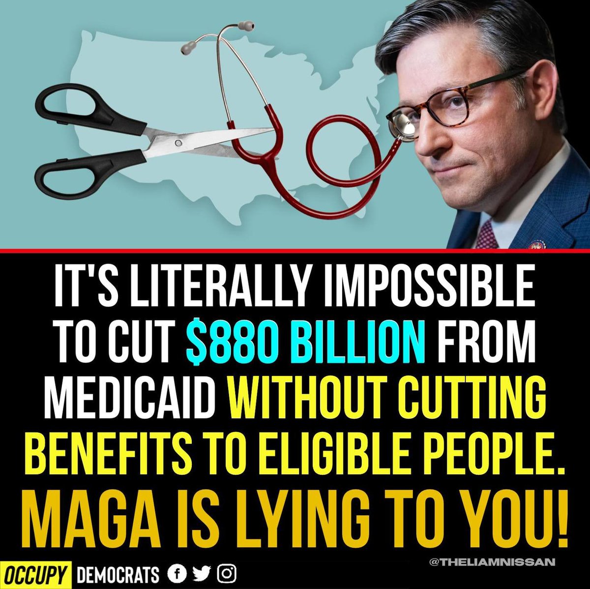 Giving up your healthcare so a billionaire can buy another yacht seems counterproductive to your life.