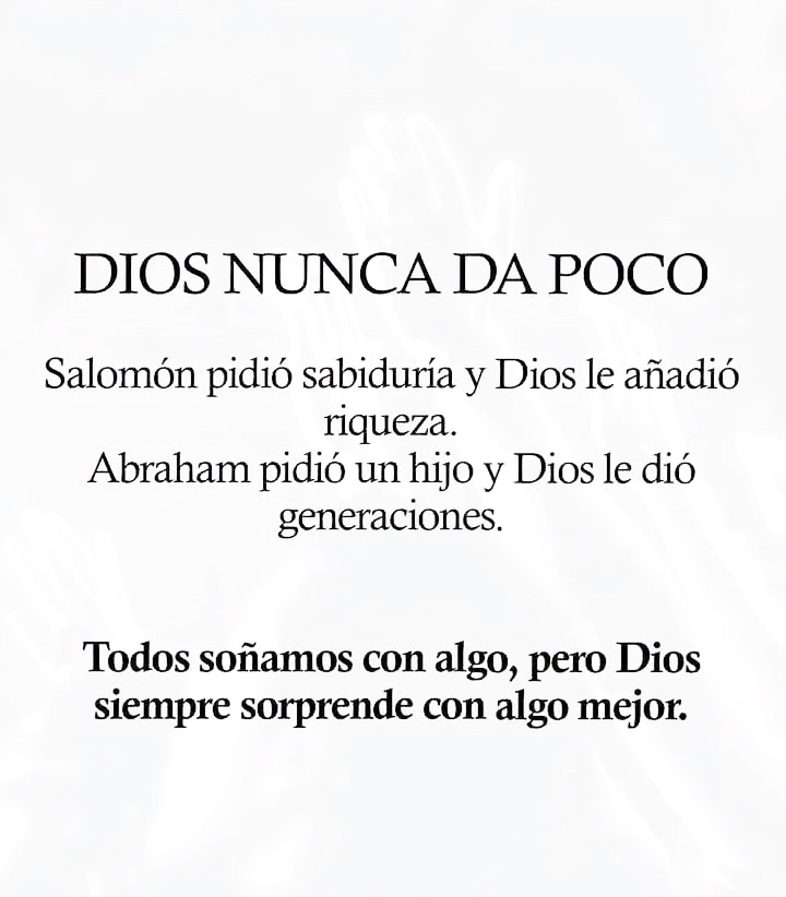 Pildorasdefe's tweet photo. Así es Dios, siempre dando de hasta que sobreabunde...
🙌 https://t.co/INu7x40OlM