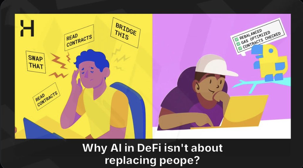 asd177699's tweet photo. 🎯 No more juggling metrics and interfaces.
AI in DeFi is like autopilot in a Tesla.
You set the destination — it gets you there.

#SummerHouse #こんにゃくの日 #King #Elon #HelpTheHungry #Singapore #Sancho #Jennie #Dürre #Tamil https://t.co/TufparTqt8