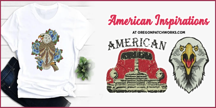 Oregonpatchwork's tweet photo. 🇺🇸 GET 60% OFF!
 American Inspirations by Kreations by Kara includes 12 patriotic designs in red, white &amp; blue. Great for décor, gifts &amp; holidays!
👉 https://t.co/9J75V4WoHA
#PatrioticEmbroidery #OregonPatchWorks #KreationsByKara https://t.co/1qVFh3PWvQ