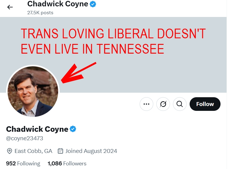 My_My_Johnson's tweet photo. @MarshaBlackburn @freddieoconnell Reported. #liberalTRASH https://t.co/EBVz8a0XXJ